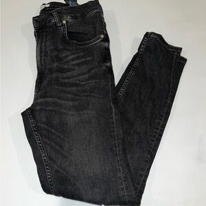 Zara men’s black Skinny Jeans US size 32  good condition